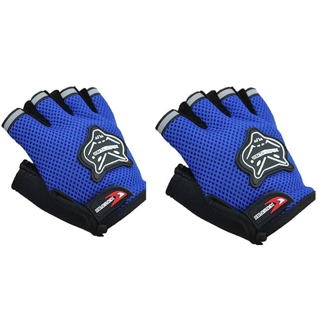 guantes ciclismo medio dedos